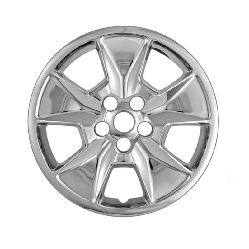 17" 5 Split Spokes Chrome Wheel Covers