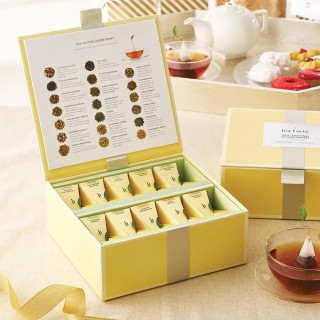Tea Forte Lotus Relaxing Teas Presentation Box Tea