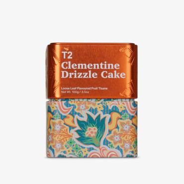 Clementine Drizzle Cake Loose Leaf Tin Fruit Tea